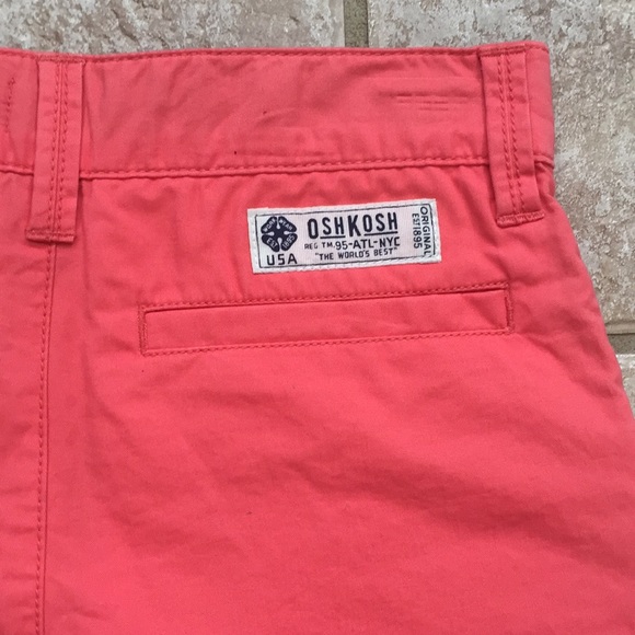 OshKosh Boys Button Down Shirt and Chino Shorts - Picture 5 of 16